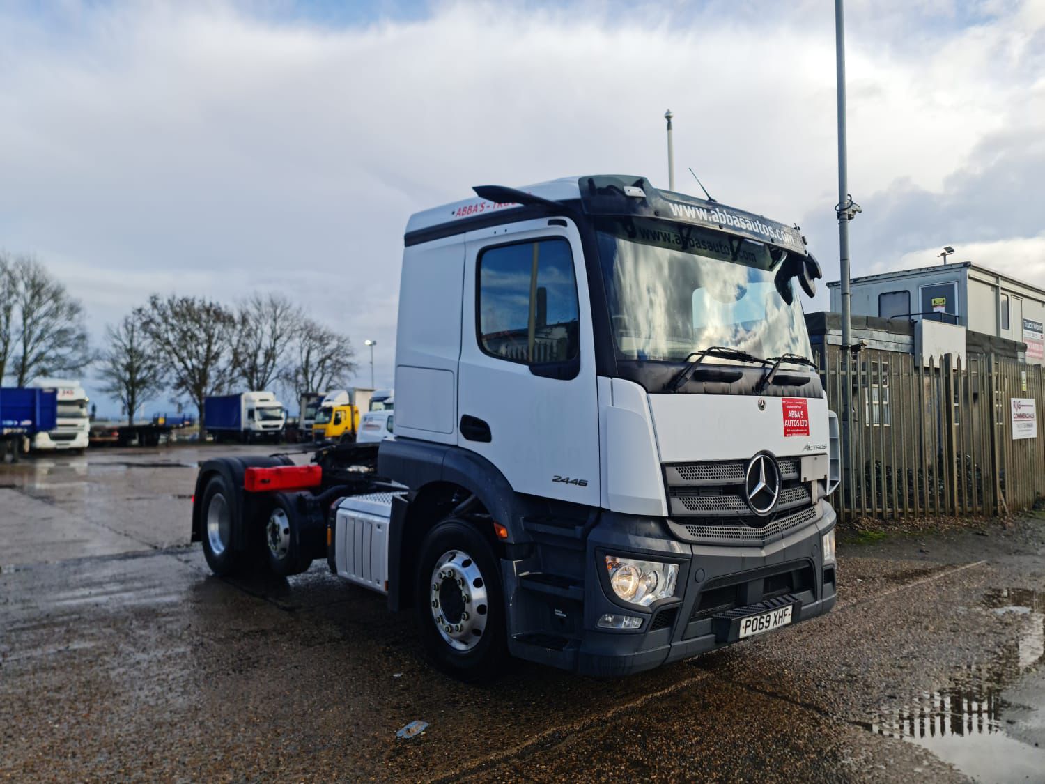 2019 Mercedes Actros 2446 6x2 tractor unit
